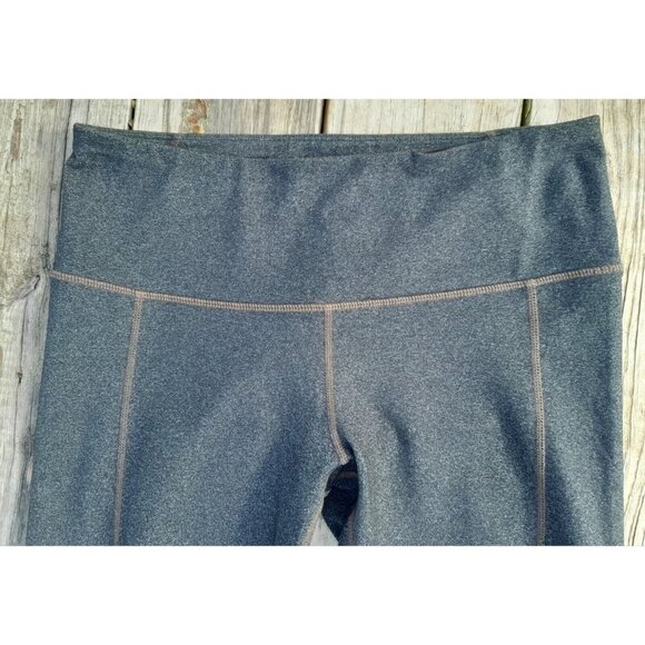 prAna Dark Gray Capri Leggings Women's Size Medium Style #W4PRIS115 - Picture 3 of 8